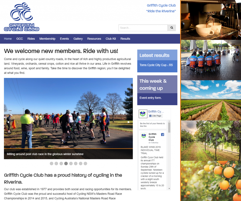 Griffith Cycle Club Zeta Tech